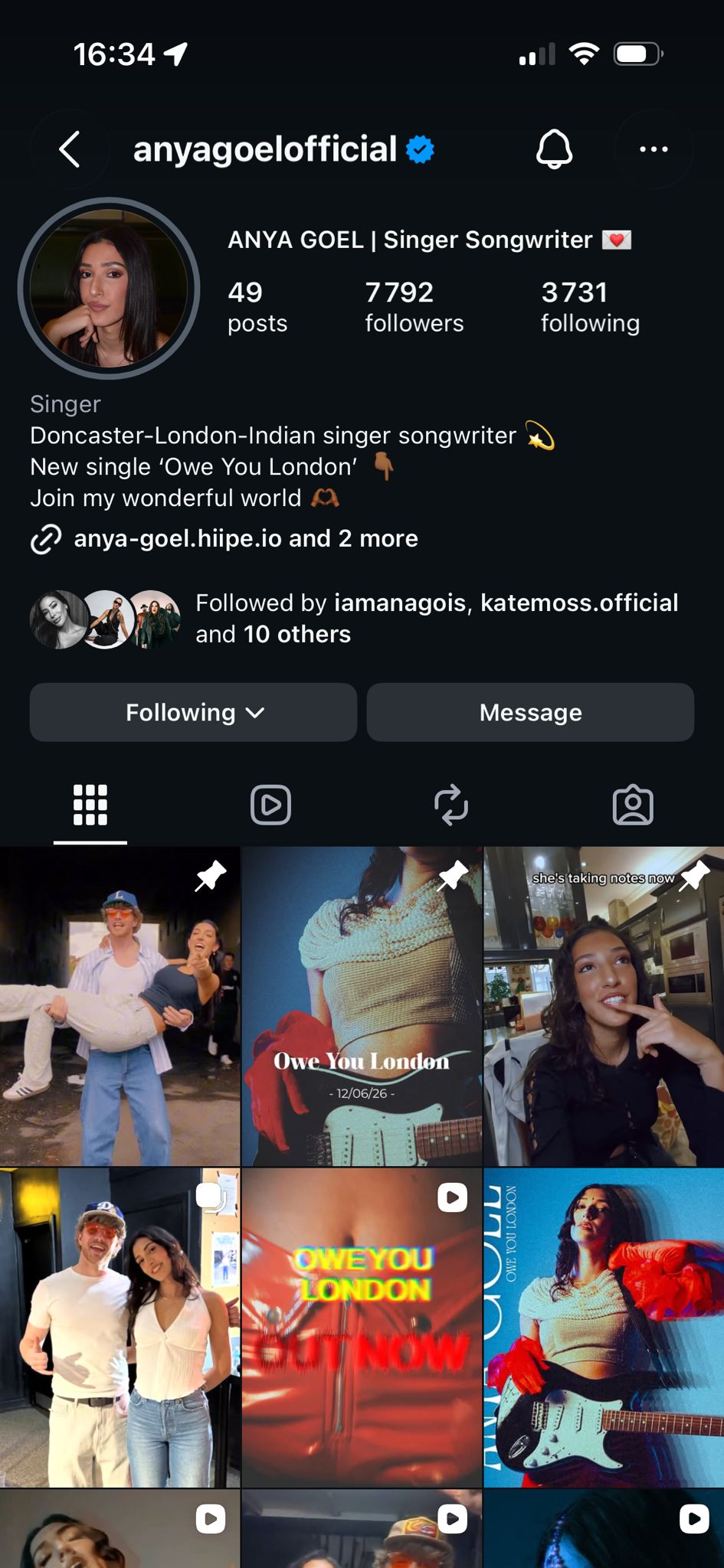 A HIIPE bio-link mini-site